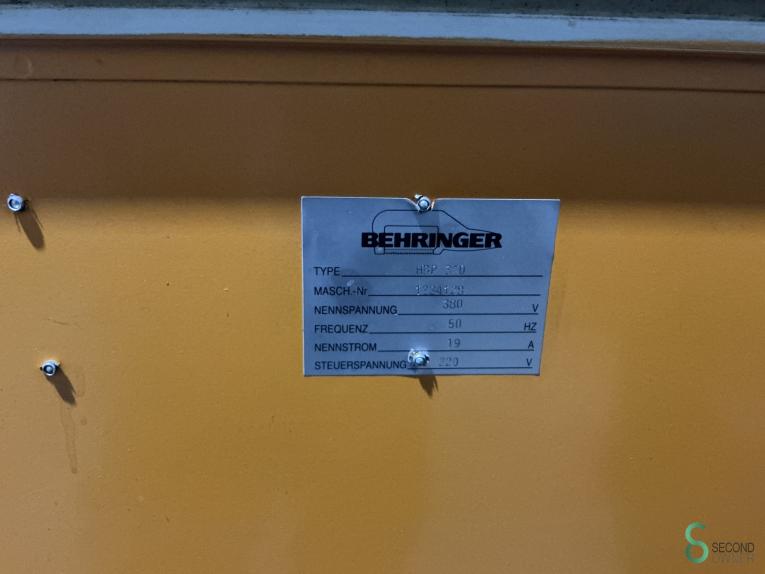 Behringer HBP-340 x 500mm MET9.619 50 16983