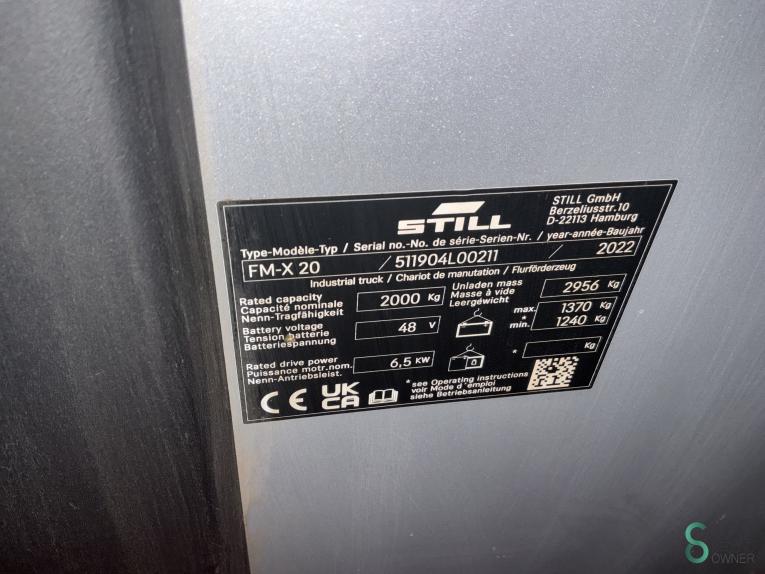 Still FM-X20 WKH11.582 32 19514