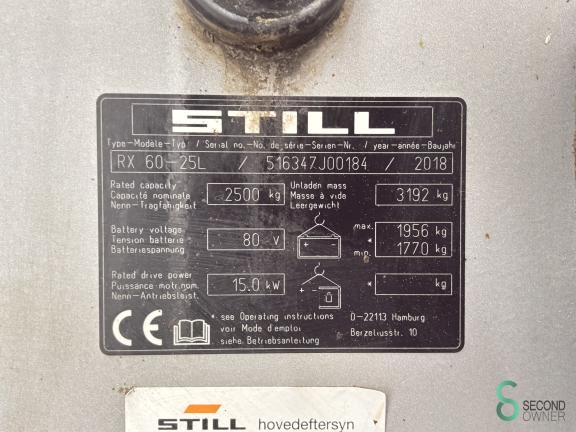 Still RX60-25L WKH11.603 8 19537