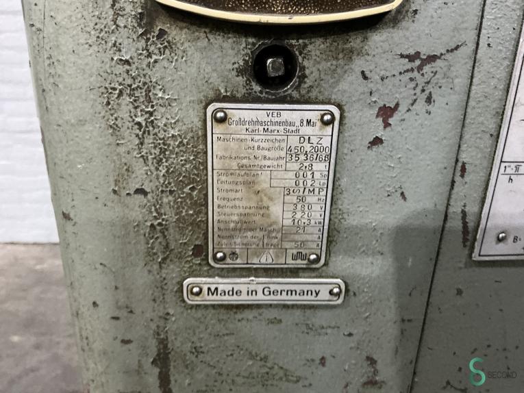 WMW DLZ 450x2000mm MET9.545 27 16884