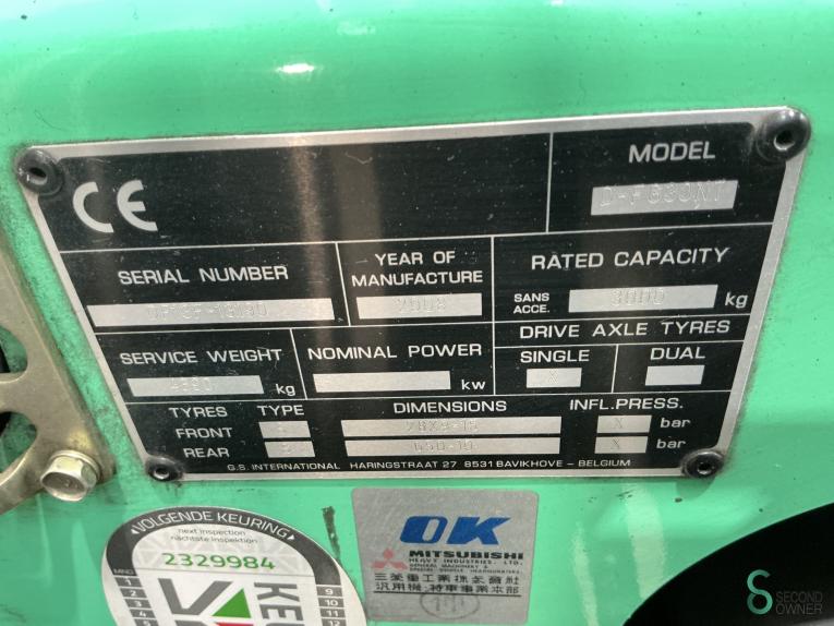 Mitsubishi FG30N WKH10.612 48 18194