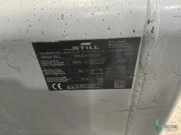 Still RX60-35 WKH11.820 10 19821