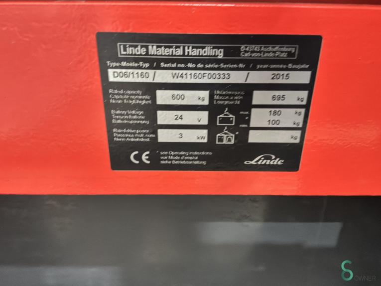 Linde D06 WKH11.911 40 19958