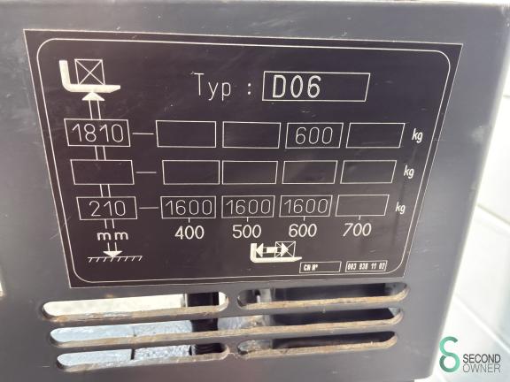 Linde D06 WKH11.911 13 19958