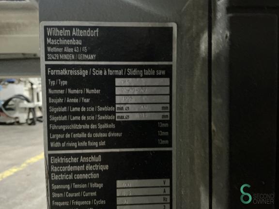 Altendorf C45 COMPACT HOU9.683 40 17083