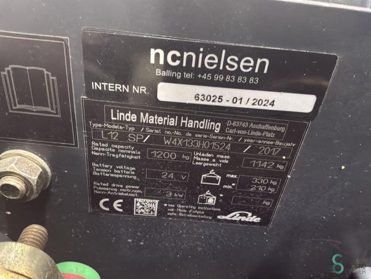 Linde L12SP (133) WKH11.936 42 19981