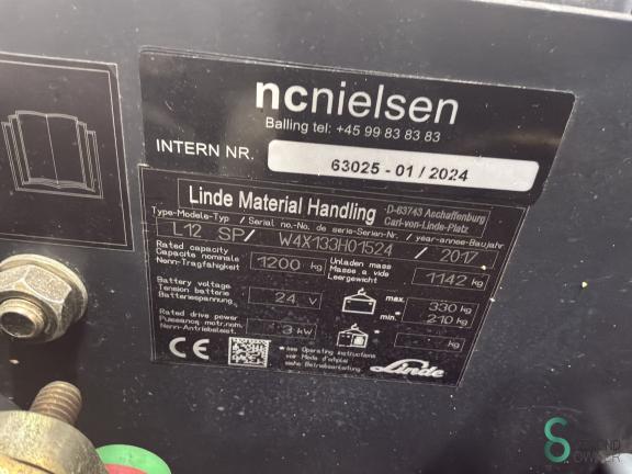 Linde L12SP (133) WKH11.936 10 19981