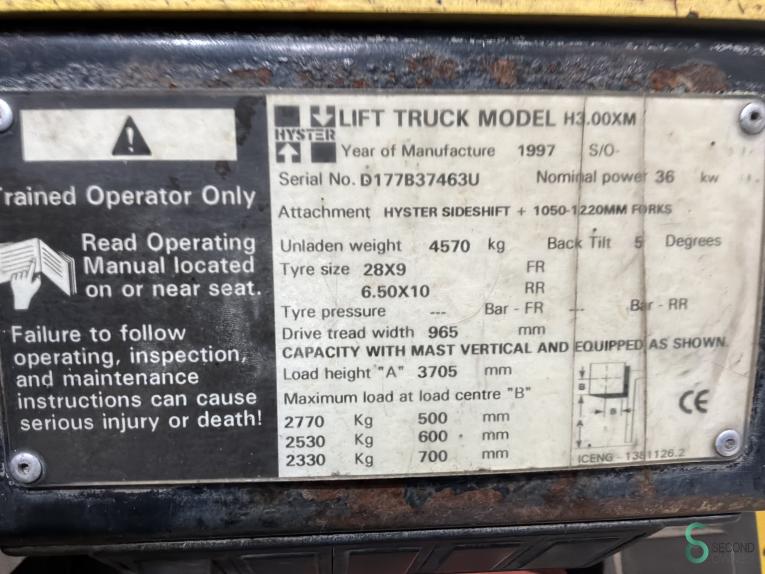 Hyster H 3.00 XM WKH10.713 42 18312