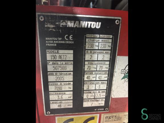 Manitou 150AET2 BOU9.752 8 17167