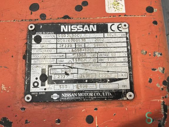 Nissan GQ02L30CU WKH12.228 10 20361