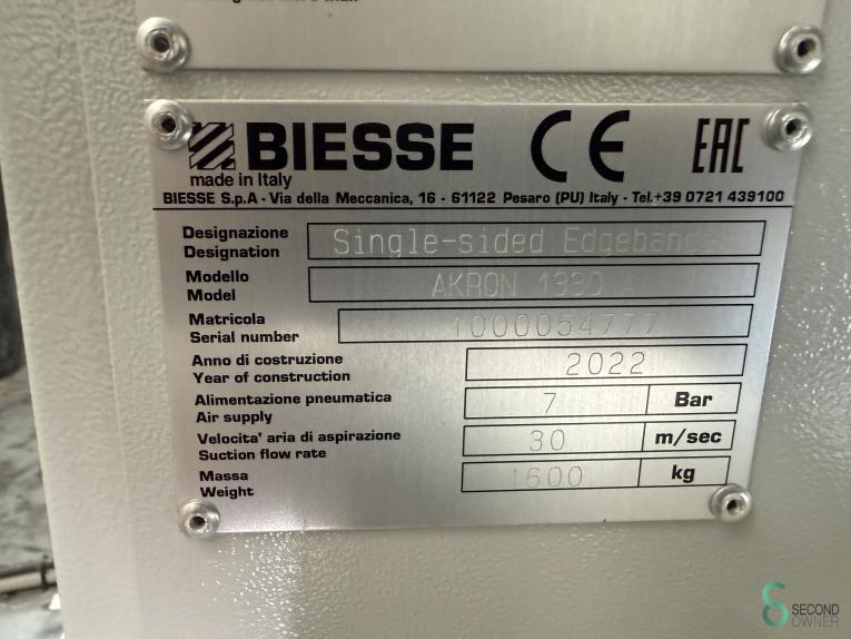Biesse Akron 1330 A HOU10.987 81 18759