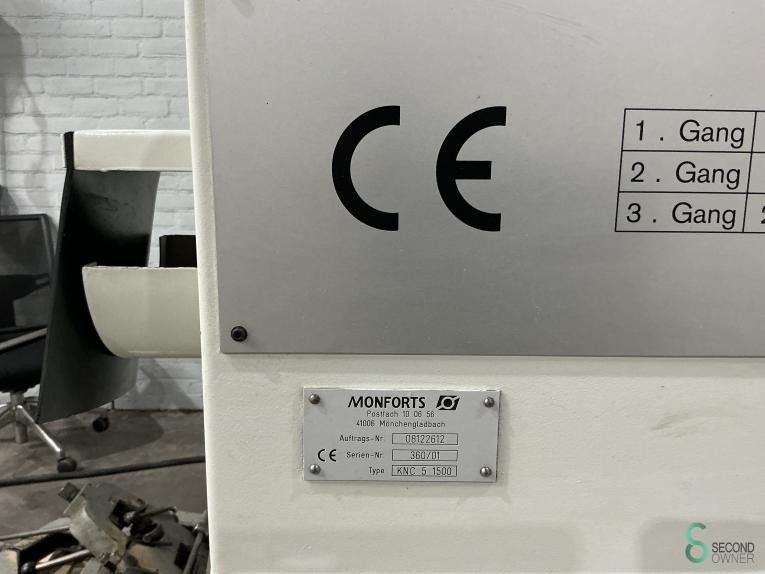 Monforts KNC 800 x 4000mm CycleTurn MET10.394 131 17921