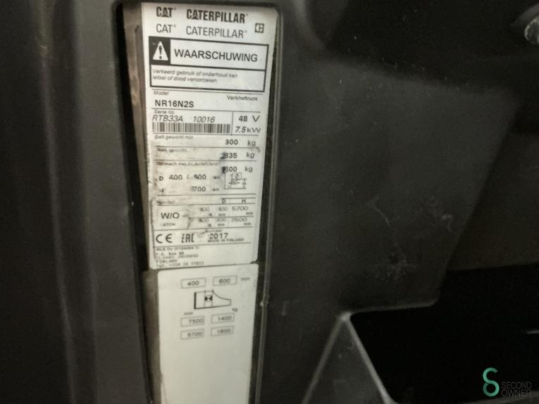 Caterpillar NR16N2S WKH8.412 45 15290