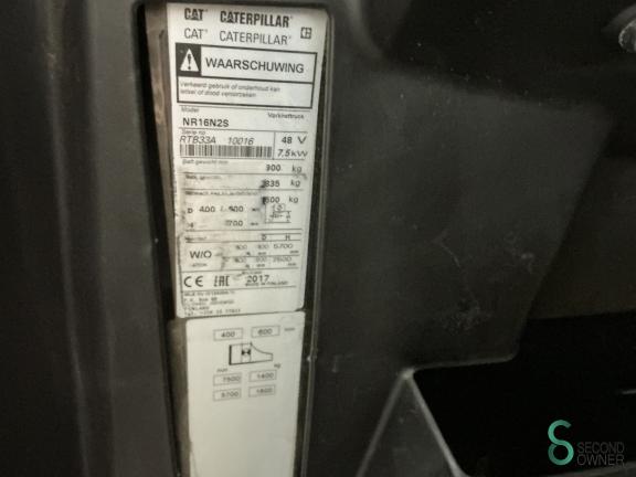 Caterpillar NR16N2S WKH8.412 9 15290