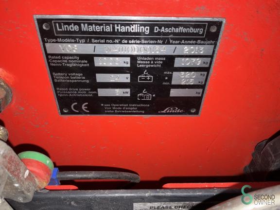 Linde V08-01 (1110) WKH11.945 9 19988