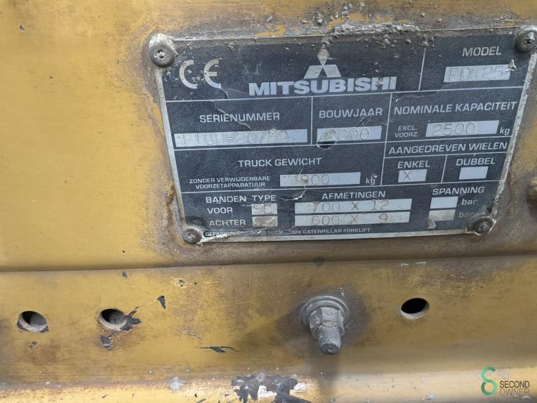 Mitsubishi FD 25 K WKH11.807 43 19808