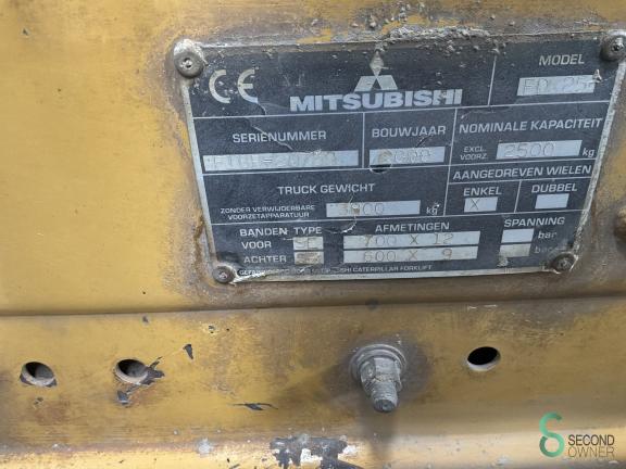 Mitsubishi FD 25 K WKH11.807 9 19808