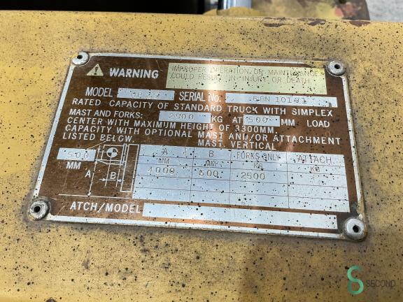 Caterpillar DP 25 WKH10.321 12 17809