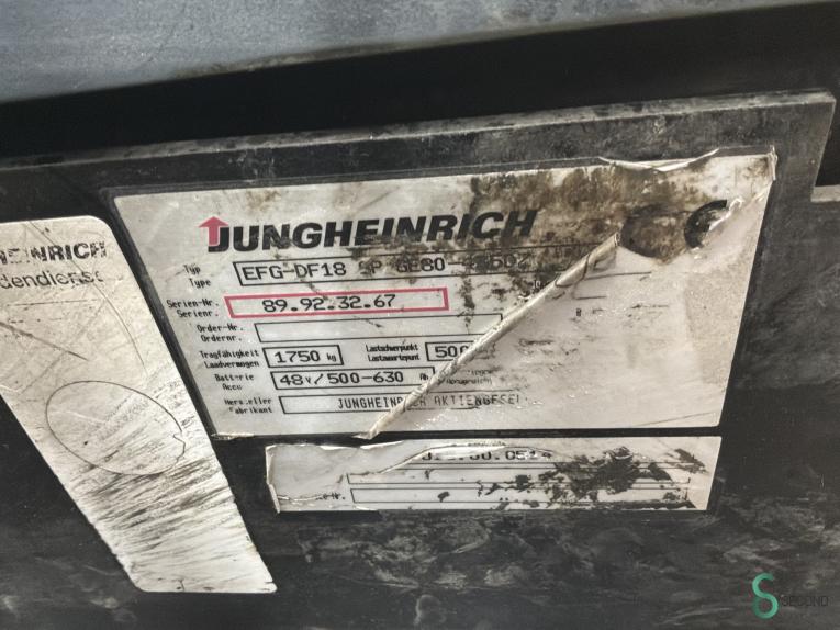 Jungheinrich EFG-DF 18 WKH8.400 35 15279