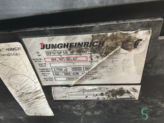 Jungheinrich EFG-DF 18 WKH8.400 7 15279