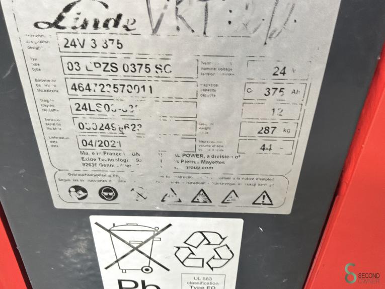 Linde P30 WKH11.395 36 19249