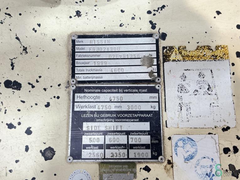 Nissan FJ02A25 WKH9.680 65 17075