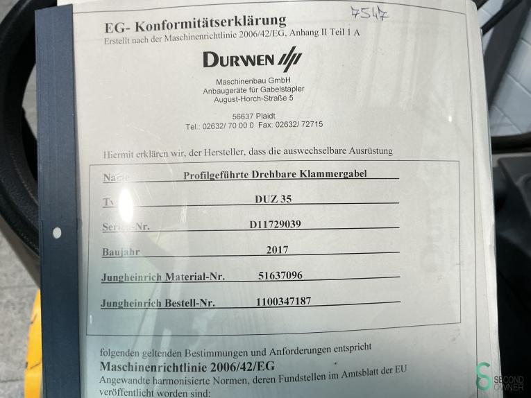 Jungheinrich EFG 535k WKH9.975 67 17642