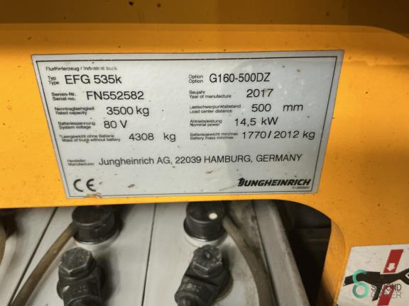 Jungheinrich EFG 535k WKH9.975 10 17642