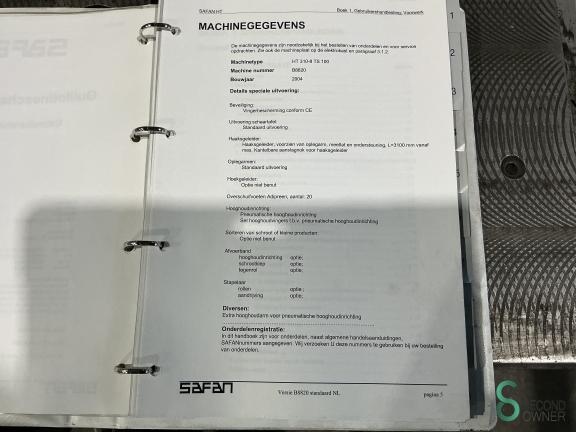 Safan HT 310-8 TS 100 MET9.666 14 17058