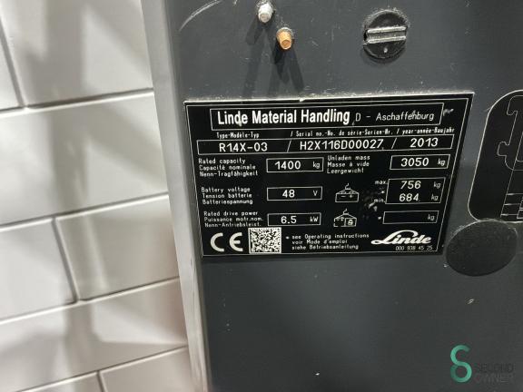 Linde R14X-03 WKH10.556 10 18127