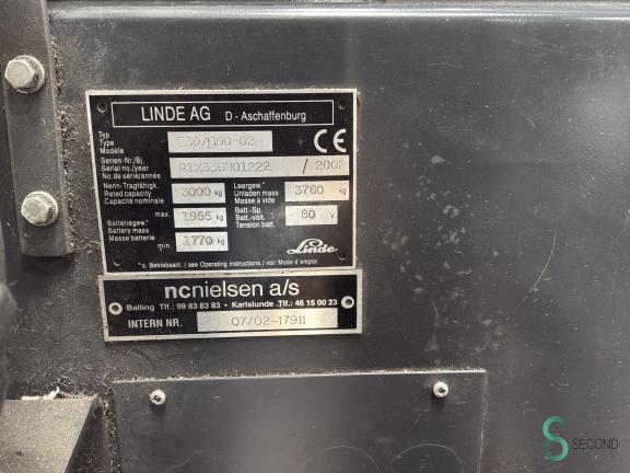 Linde E30 WKH10.580 10 18157