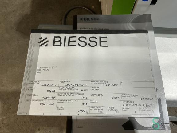 Biesse Selco WN2 HOU9.581 12 16934