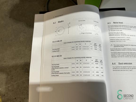 Biesse Selco WN2 HOU9.581 20 16934