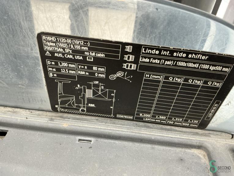 Linde R16HD WKH8.502 52 15440