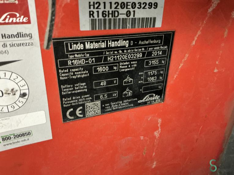 Linde R16HD WKH8.502 46 15440