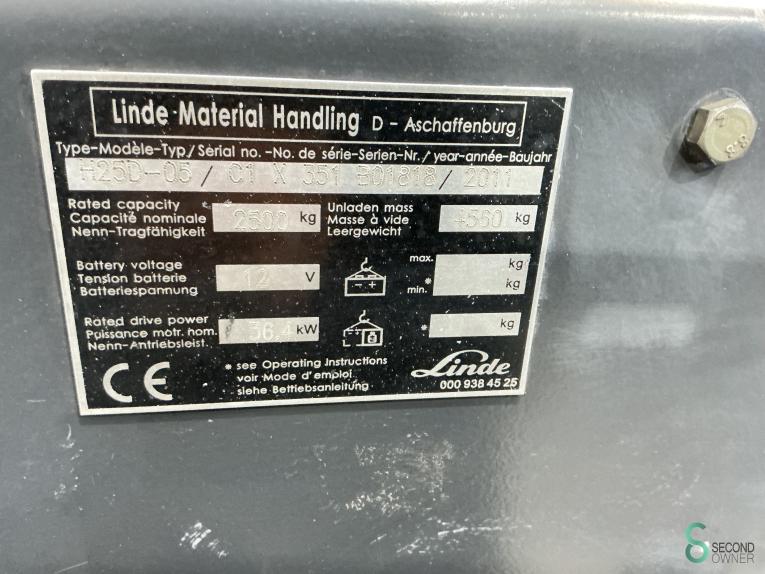 Linde H25D WKH10.732 45 18339