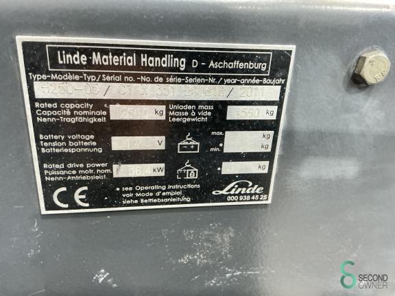 Linde H25D WKH10.732 9 18339