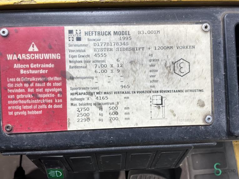 Hyster H 3.00 XM WKH10.483 51 18034