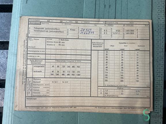 Klopp FWSU 1300 MET10.769 18 18391