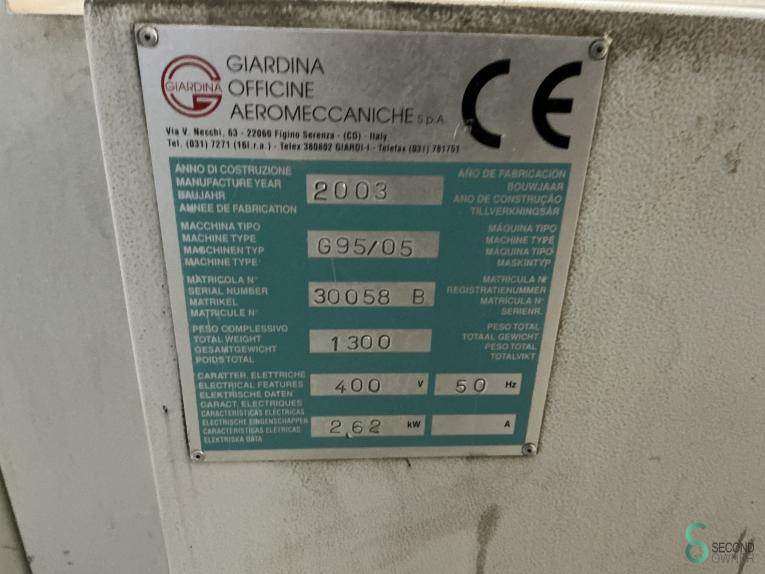 Giardina G95/05 HOU8.274 60 15117