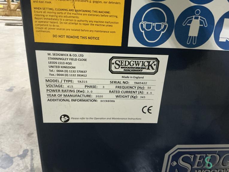 Sedgwick TA 315 HOU10.261 45 17752