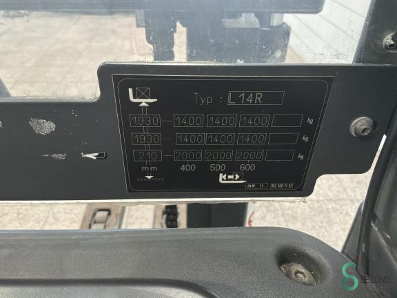 Linde L14R (1173) WKH11.937 16 19983