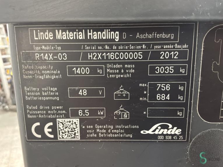 Linde R14X-03 WKH10.553 49 18122