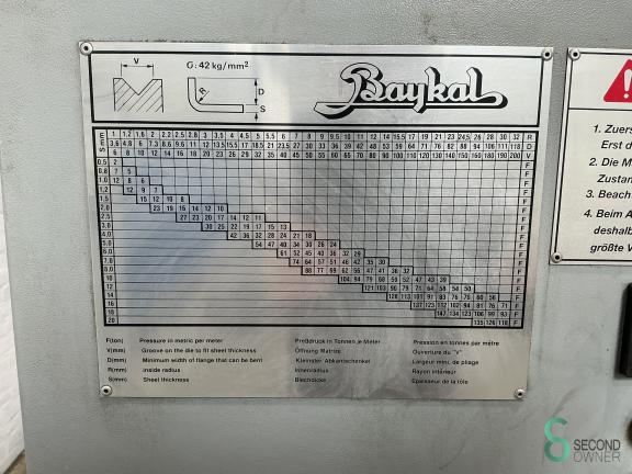 Baykal APH 3108 x 160 MET10.955 8 18719