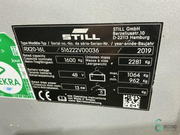 Still RX20-16L WKH10.522 10 18082