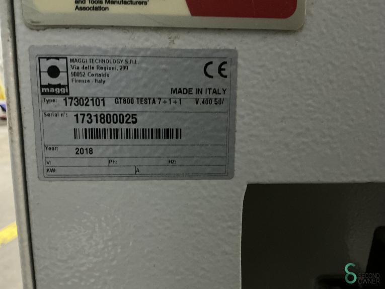 Maggi GT 800 HOU8.014 88 14809
