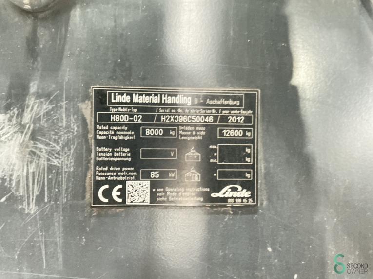 Linde H80D (396_2) WKH10.124 47 17594