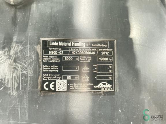 Linde H80D (396_2) WKH10.124 9 17594