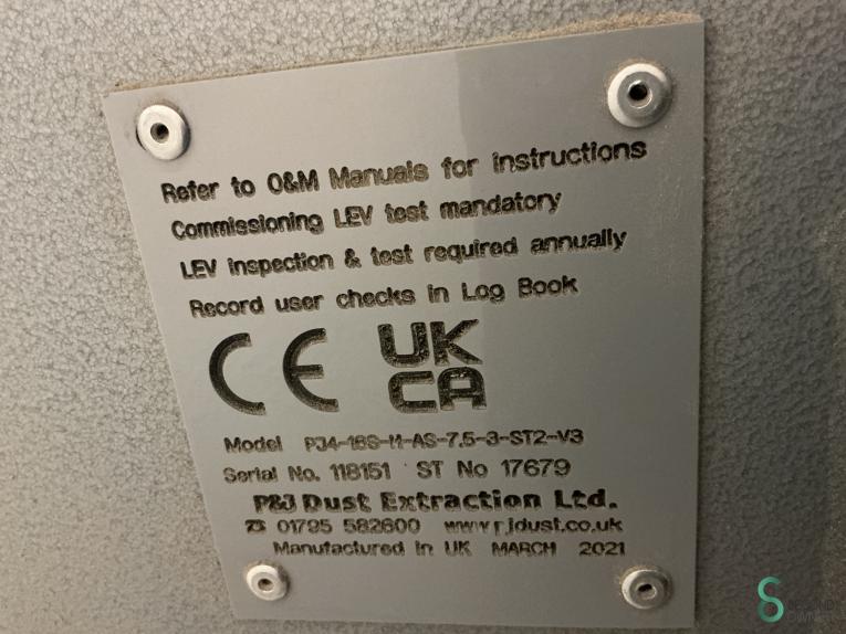 P&J Dust Extraction P&J Dust Extraction HOU10.400 24 17933