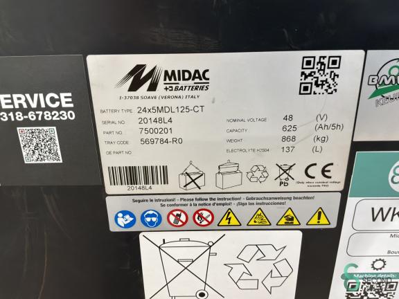 Midac 24X 5MDL125-CT WKH11.893 2 19931